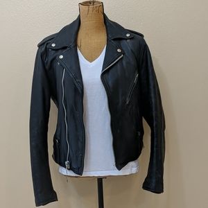 AMF Harley Davidson Women's Leather Jacket 40 R